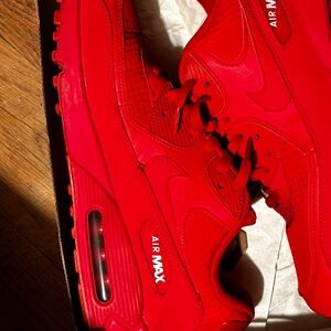 Nike Air Max Bold Red Sneakers